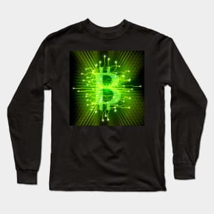 Bitcoin Concept Long Sleeve T-Shirt